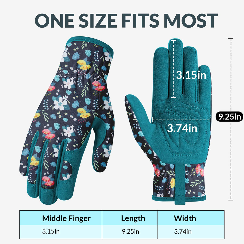 Baidast Gardening Gloves for Women, packaging display