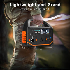 bailibatt Portable Power Station with AC and USB ports