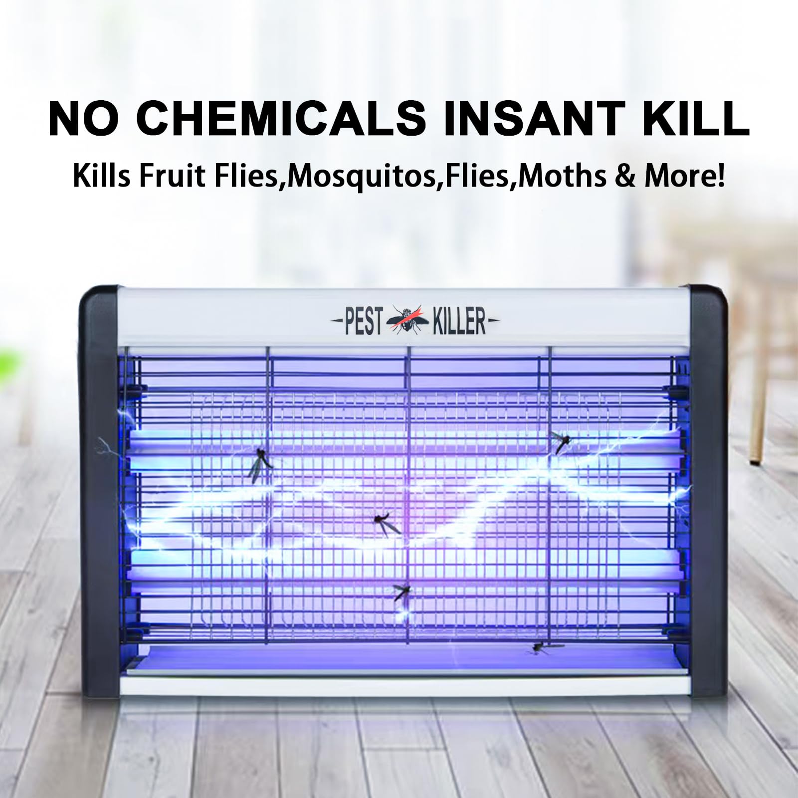 BAIMNOCM bug zapper in an office environment