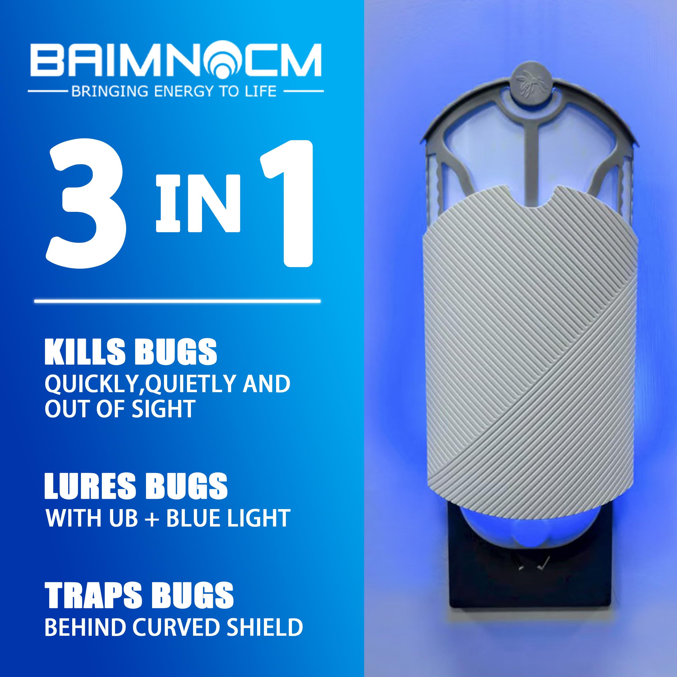 BAIMNOCM Flying Insect Trap product packaging