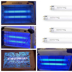BAIMNOCM UV Bug Zapper Replacement Bulbs with G13 base close-up
