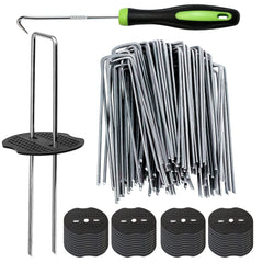 Bakulyor 150Pcs garden stakes set with pick hook and gaskets