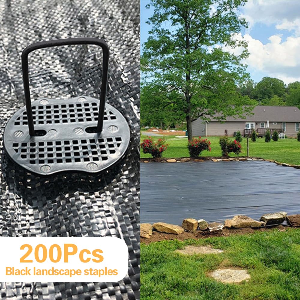 Bakulyor landscape staples with included plastic gaskets