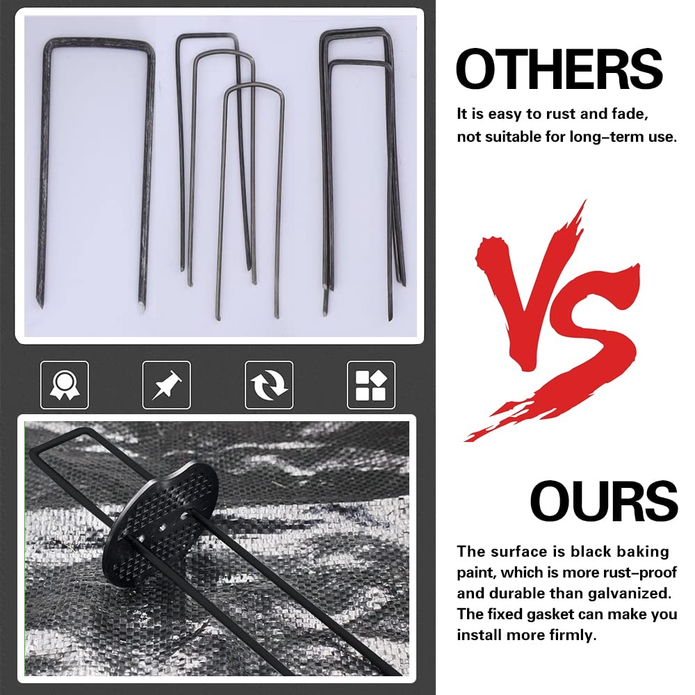 Bakulyor packaging for 100pcs landscape staples and accessories