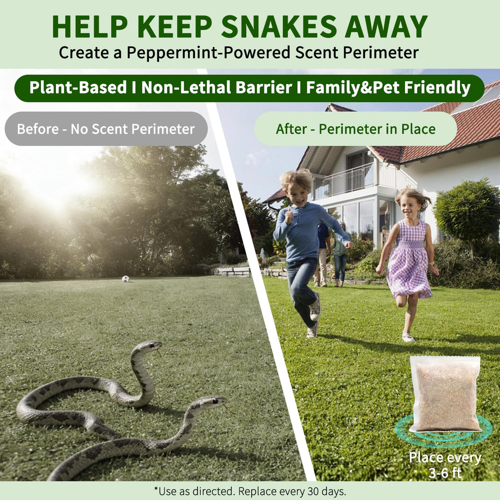 Balancexlite Plus Snake Repellent packaging showing eco-friendly label