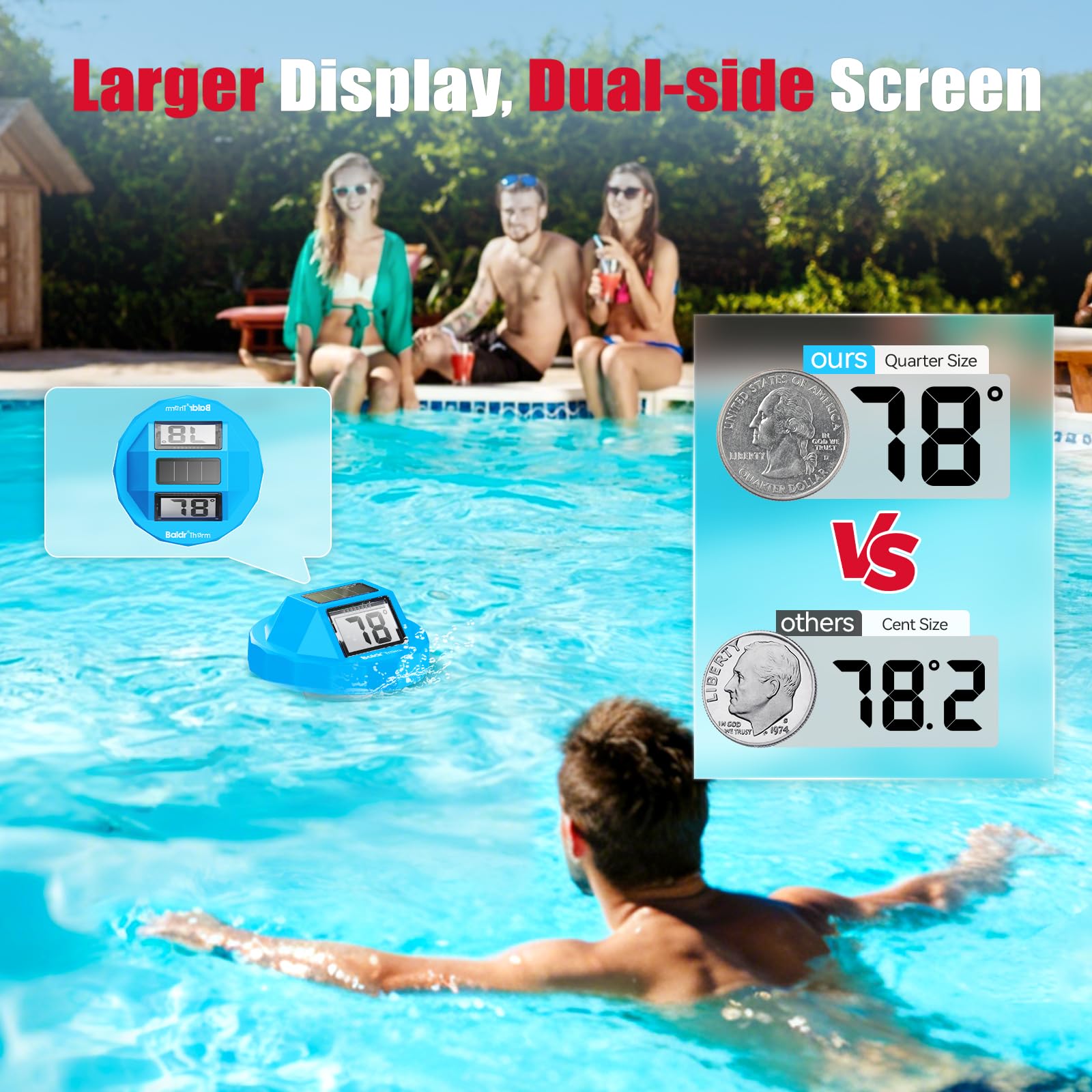 BaldrTherm Pool Thermometer instruction manual