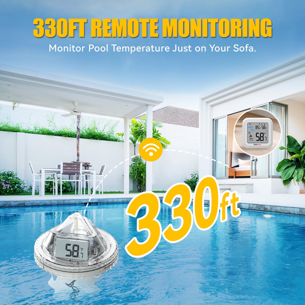 BaldrTherm thermometer showing 360 degree reading angle