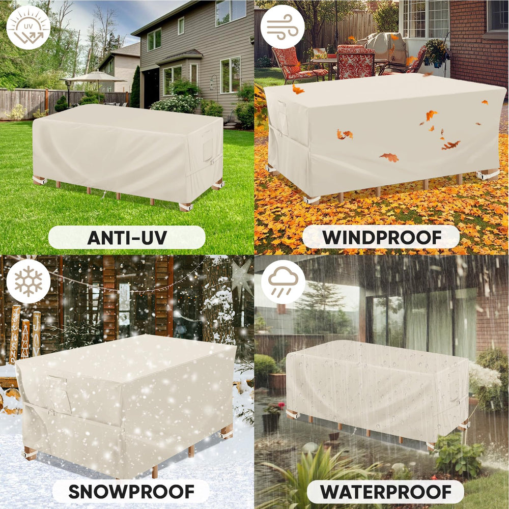 BALEINE Patio Furniture Cover with storage bag