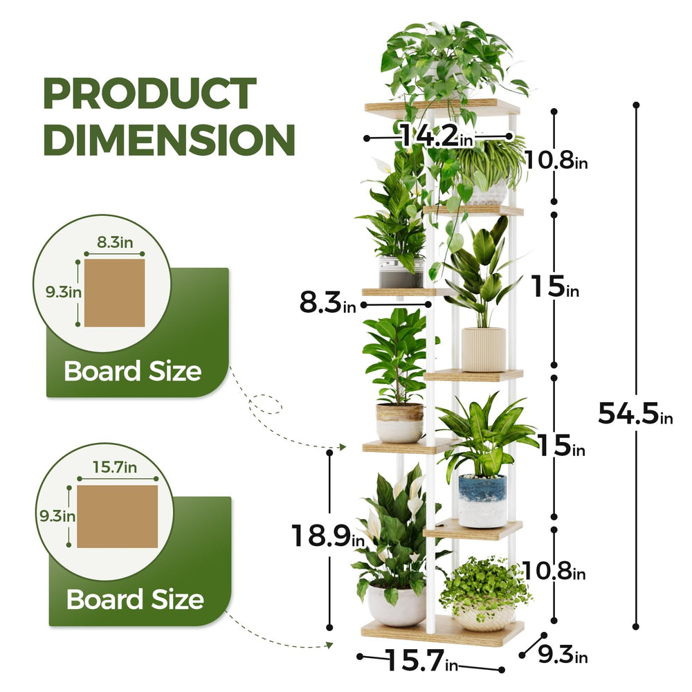 Bamworld 7-tier plant stand assembly instructions and hardware