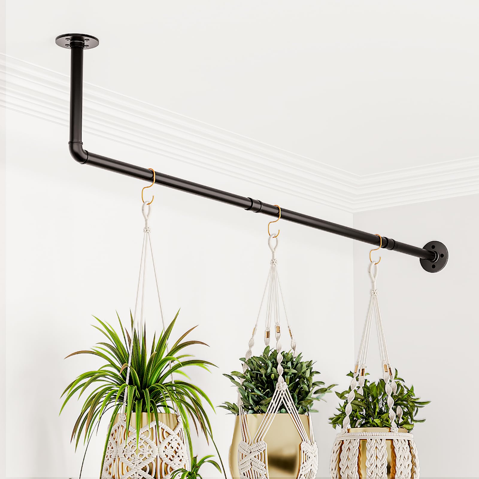 Bamworld Hanging Planter assembly instructions and hardware