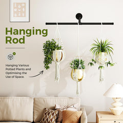 Bamworld Hanging Planter installation hardware and manual