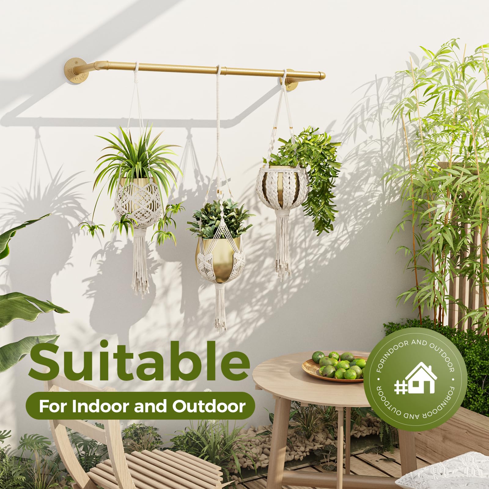 Bamworld Hanging Planter installation instructions