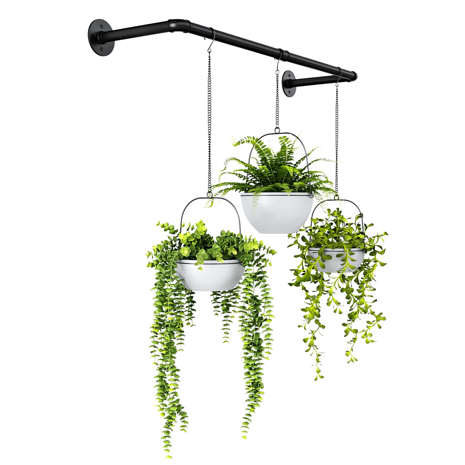 Bamworld Hanging Planter packaging with description
