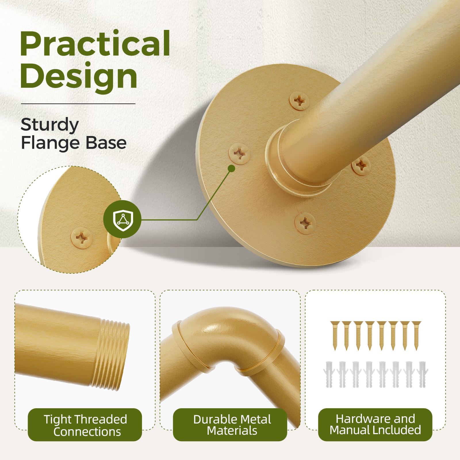 Bamworld Hanging Planter showcasing its robust metal design