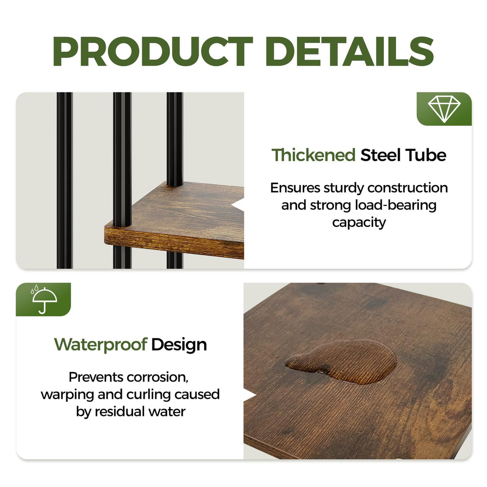 Bamworld plant stand assembly instructions and hardware included
