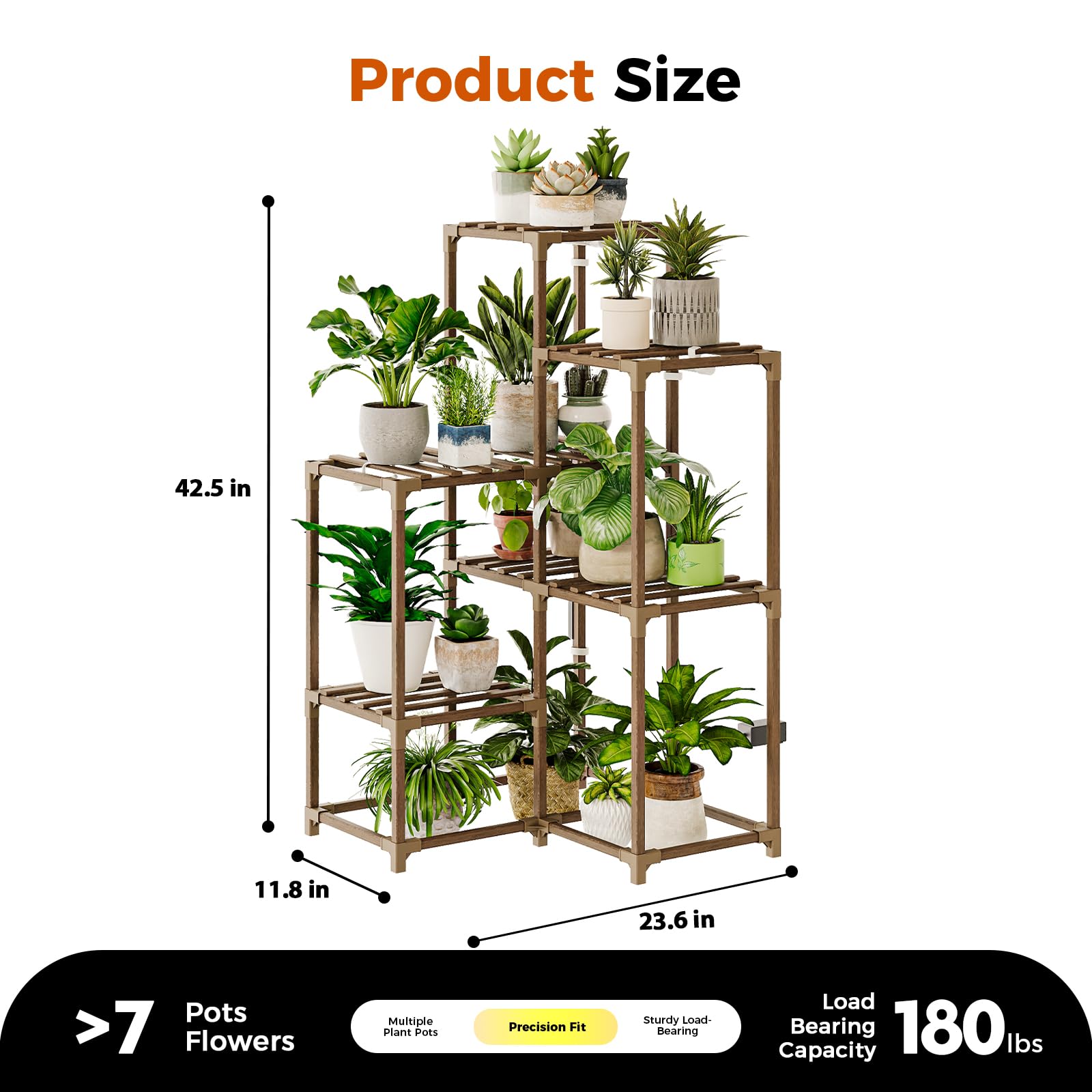 Bamworld Plant Stand with Grow Light assembly tools included