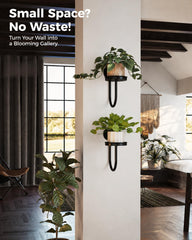 Bamworld Wall Plant Holder installation kit and anchors