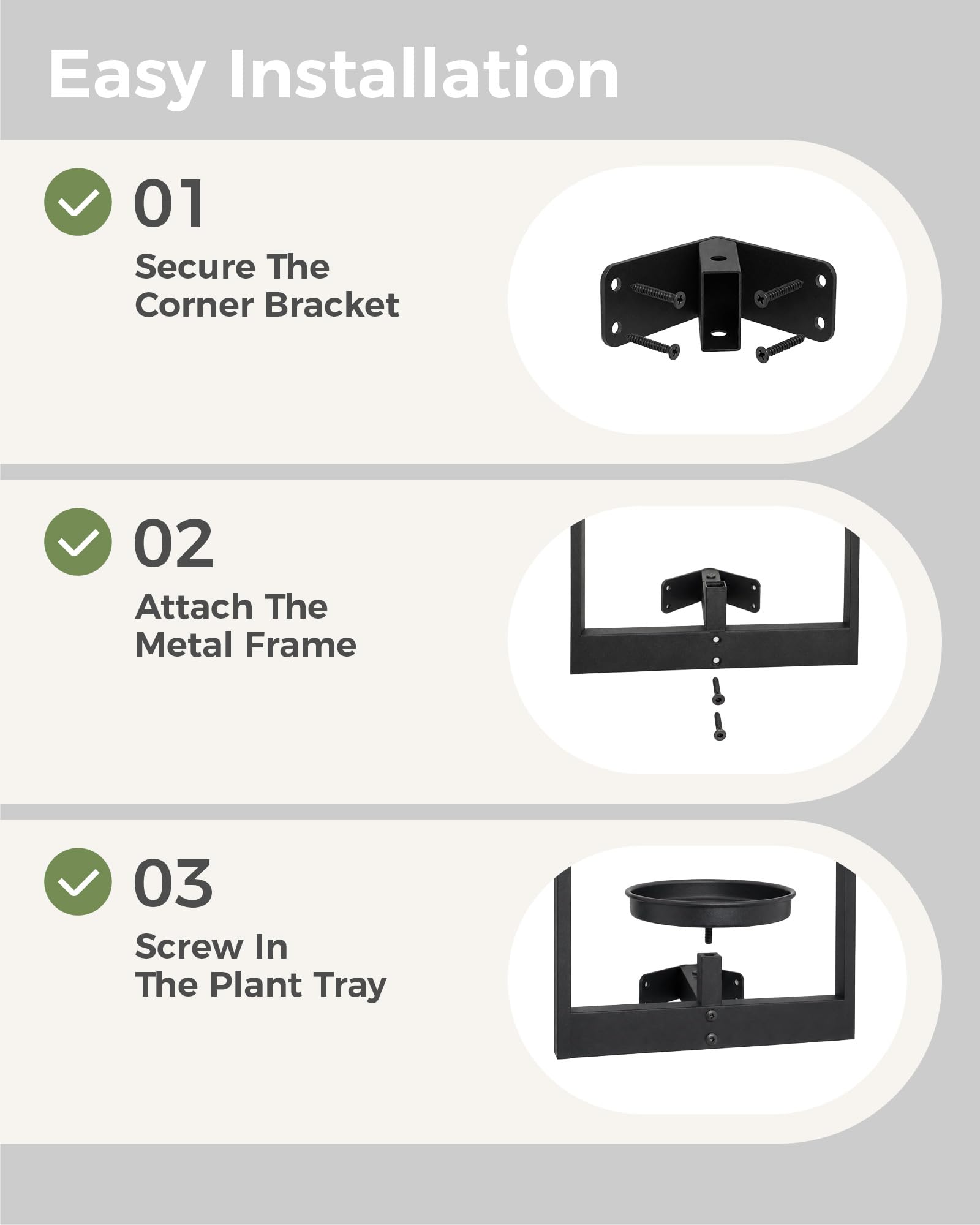 Bamworld wall planter dimensions and design