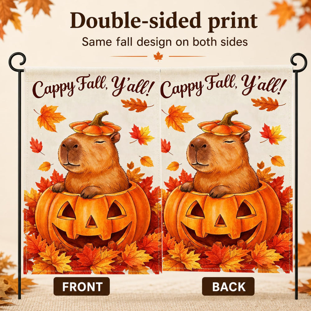 BANANABROTHER Capybara Garden Flag packaging