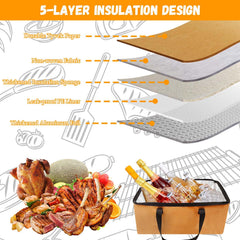 BANGIE BBQ Blanket 19in leakproof base