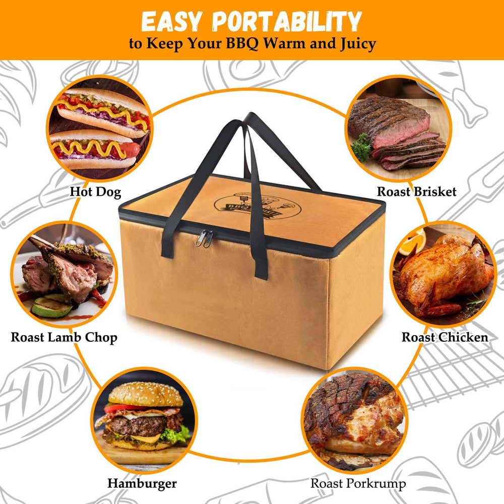 BANGIE BBQ Blanket 19in opened showing capacity
