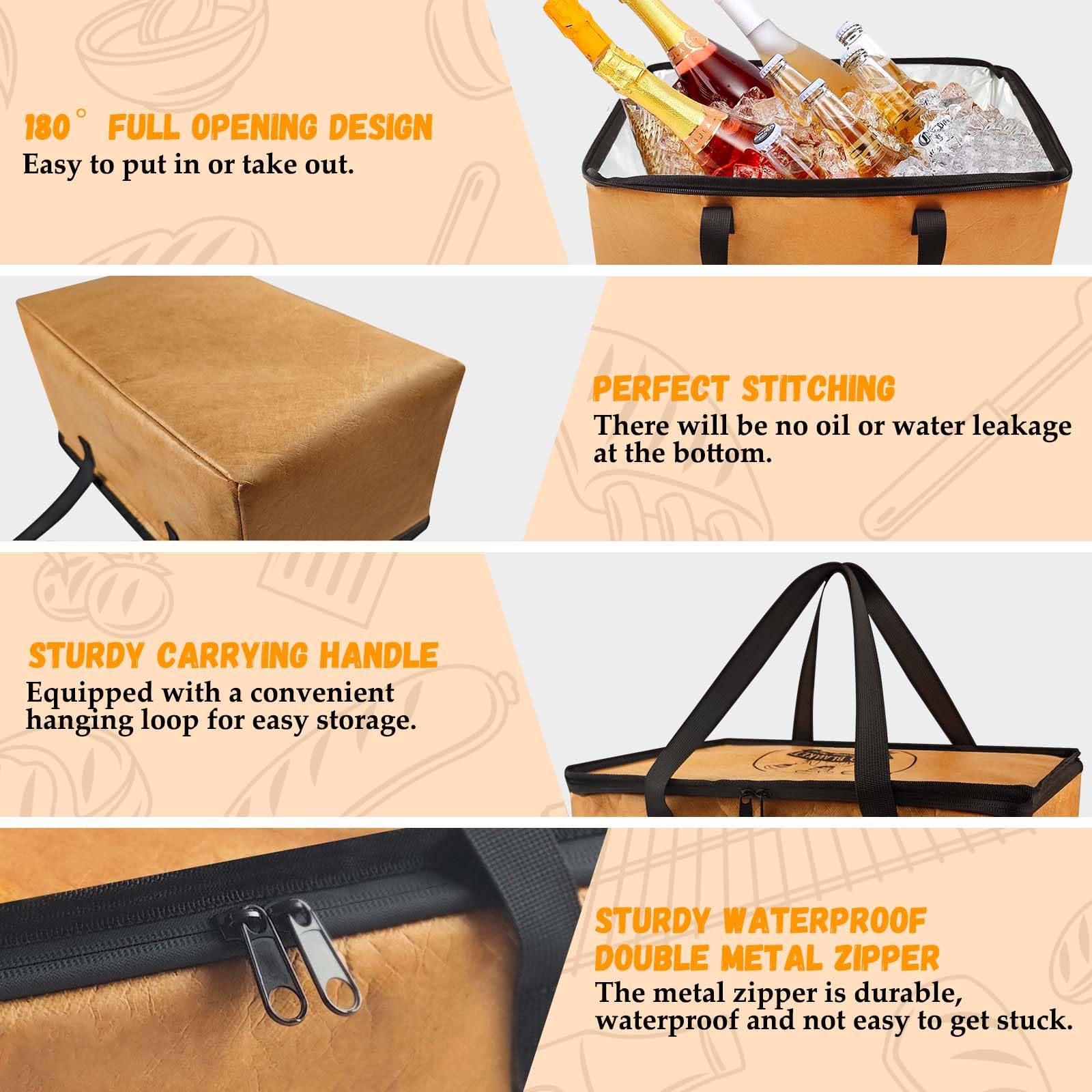 BANGIE BBQ Blanket 19in packaging and information