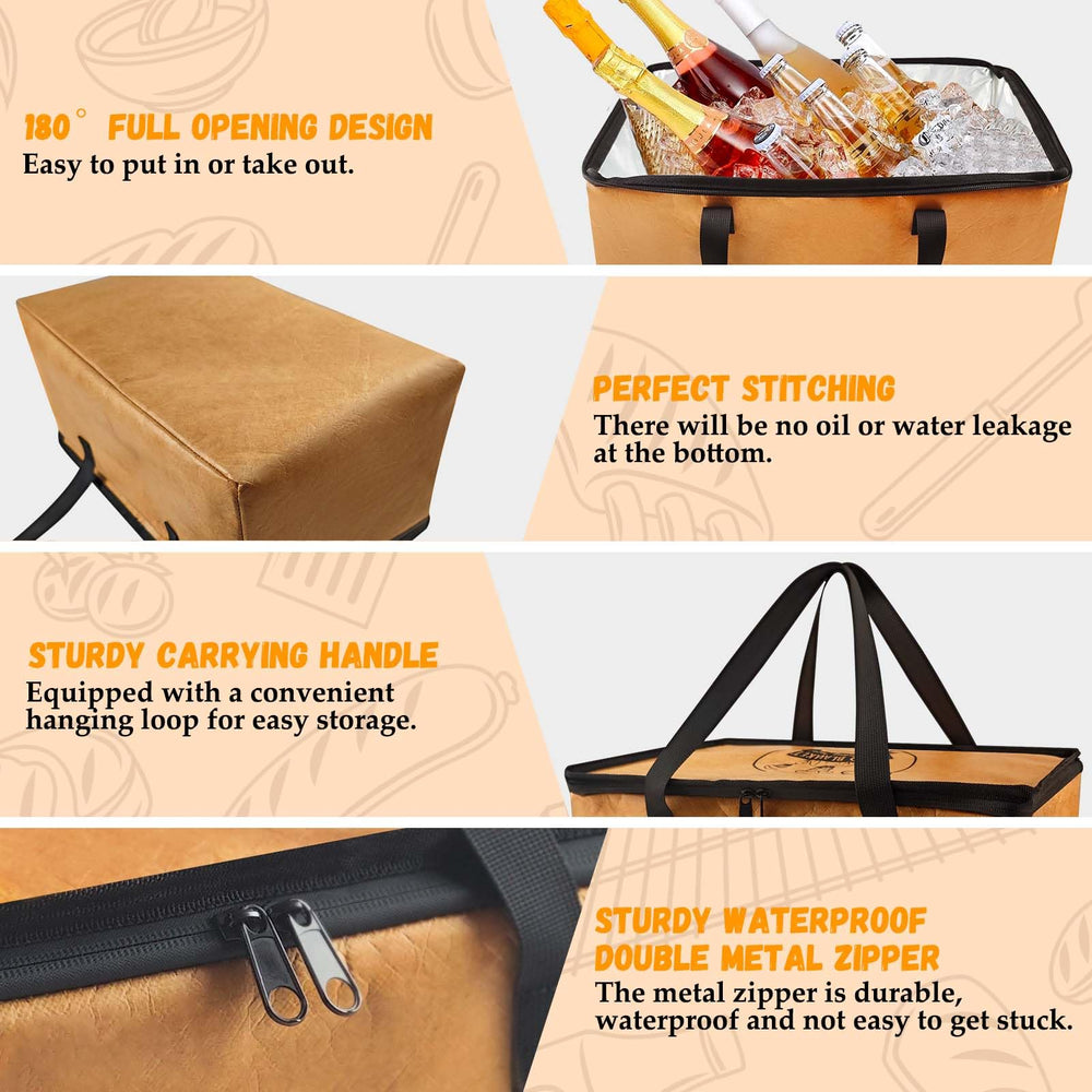 BANGIE BBQ Blanket 19in packaging and information