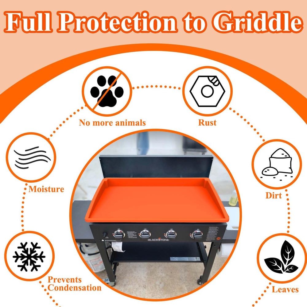 BANGIE silicone griddle mat demonstrating easy cleanup
