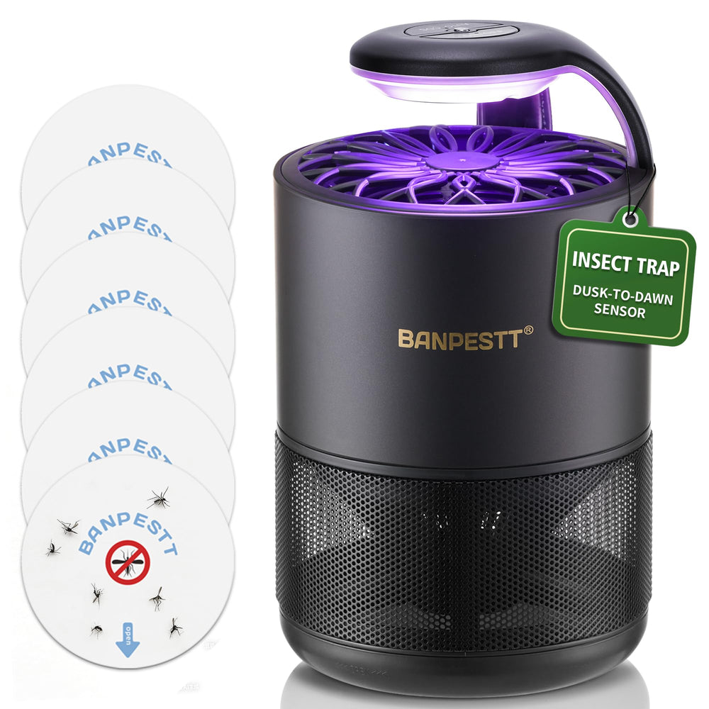 BANPESTT Indoor Insect Trap front view in black