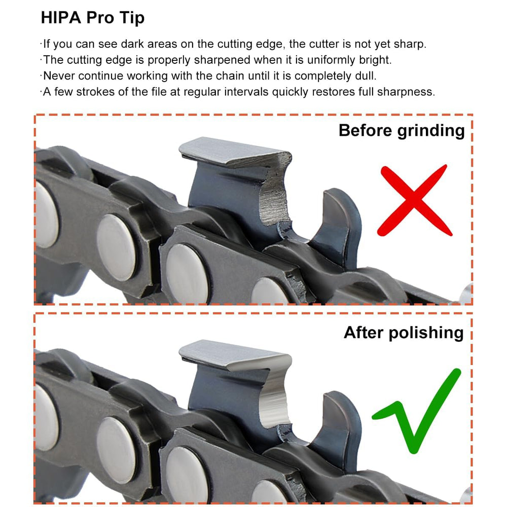 Bar groove cleaner tool from Hipa kit