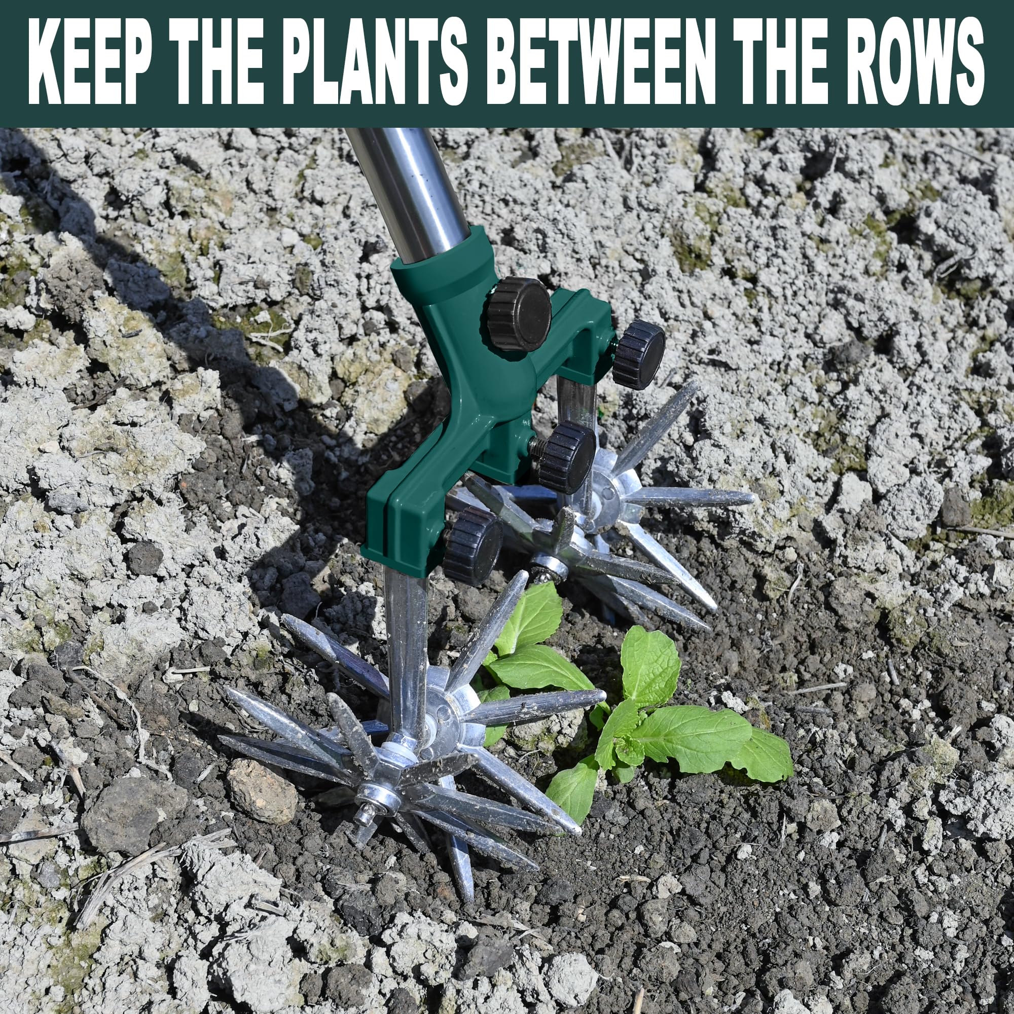 BARAYSTUS Rotary Tiller ergonomic soft grip handle
