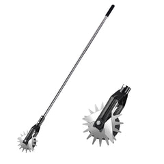 BARAYSTUS Wheel Rotary Edger side view with black handle