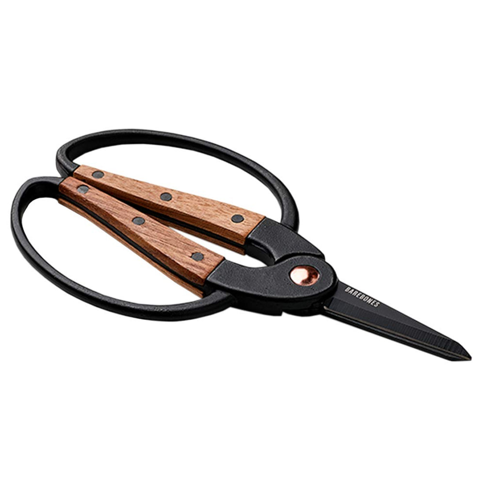 Barebones Garden Scissors front view with wide handles
