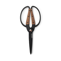 Barebones Garden Scissors front view with wide handles