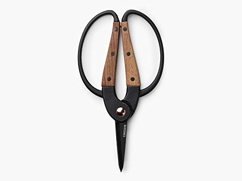 Barebones Garden Scissors in use trimming herbs