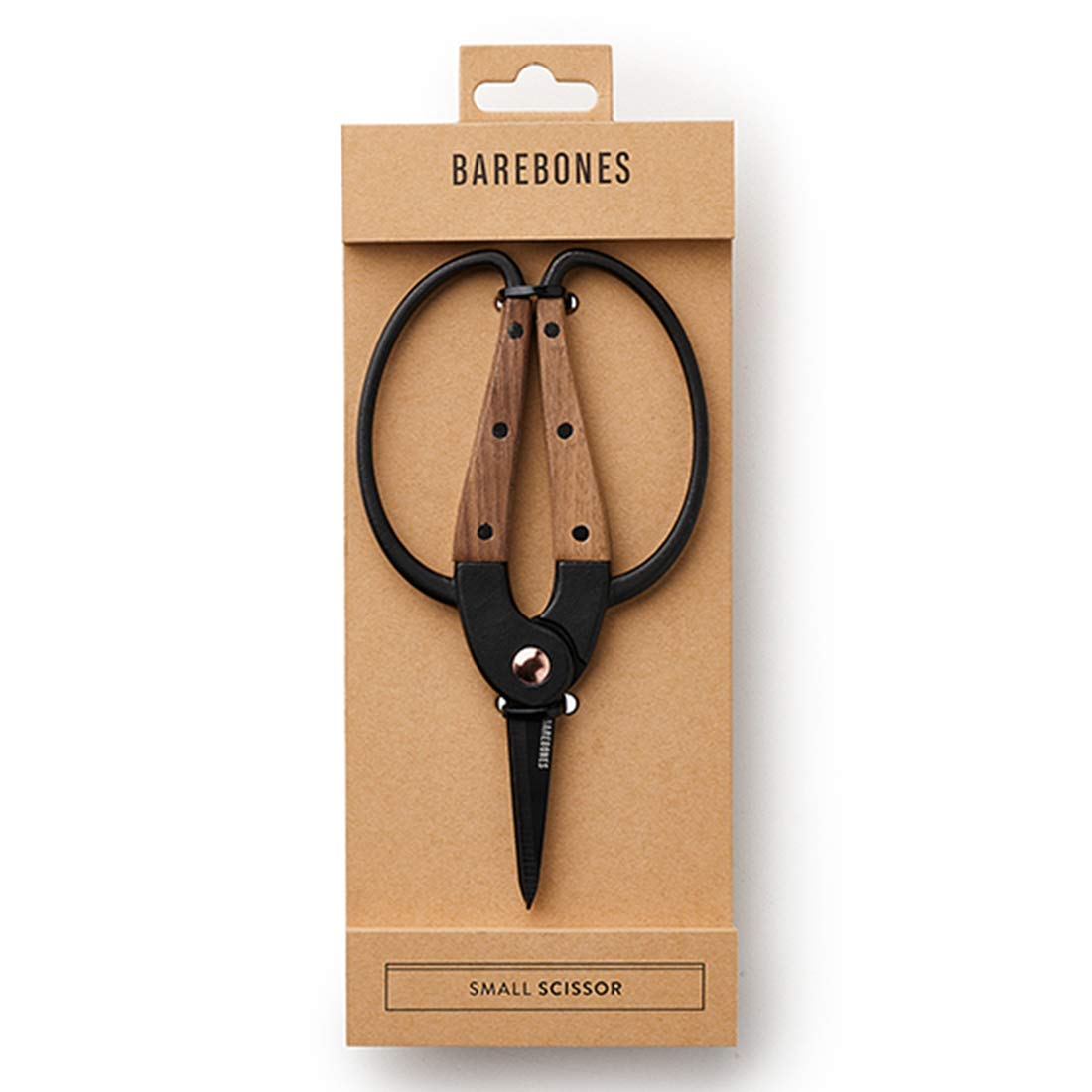 Barebones Garden Scissors with comfortable grip in hand