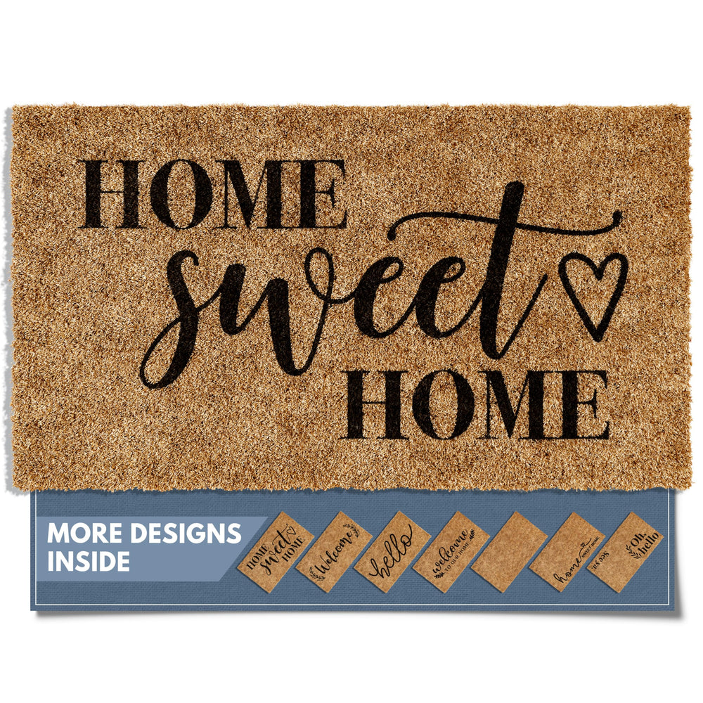 Barnyard Designs Home Sweet Home Doormat front view