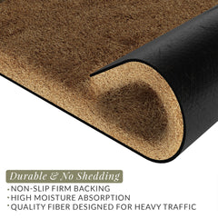 Barnyard Designs Home Sweet Home Doormat in outdoor setting