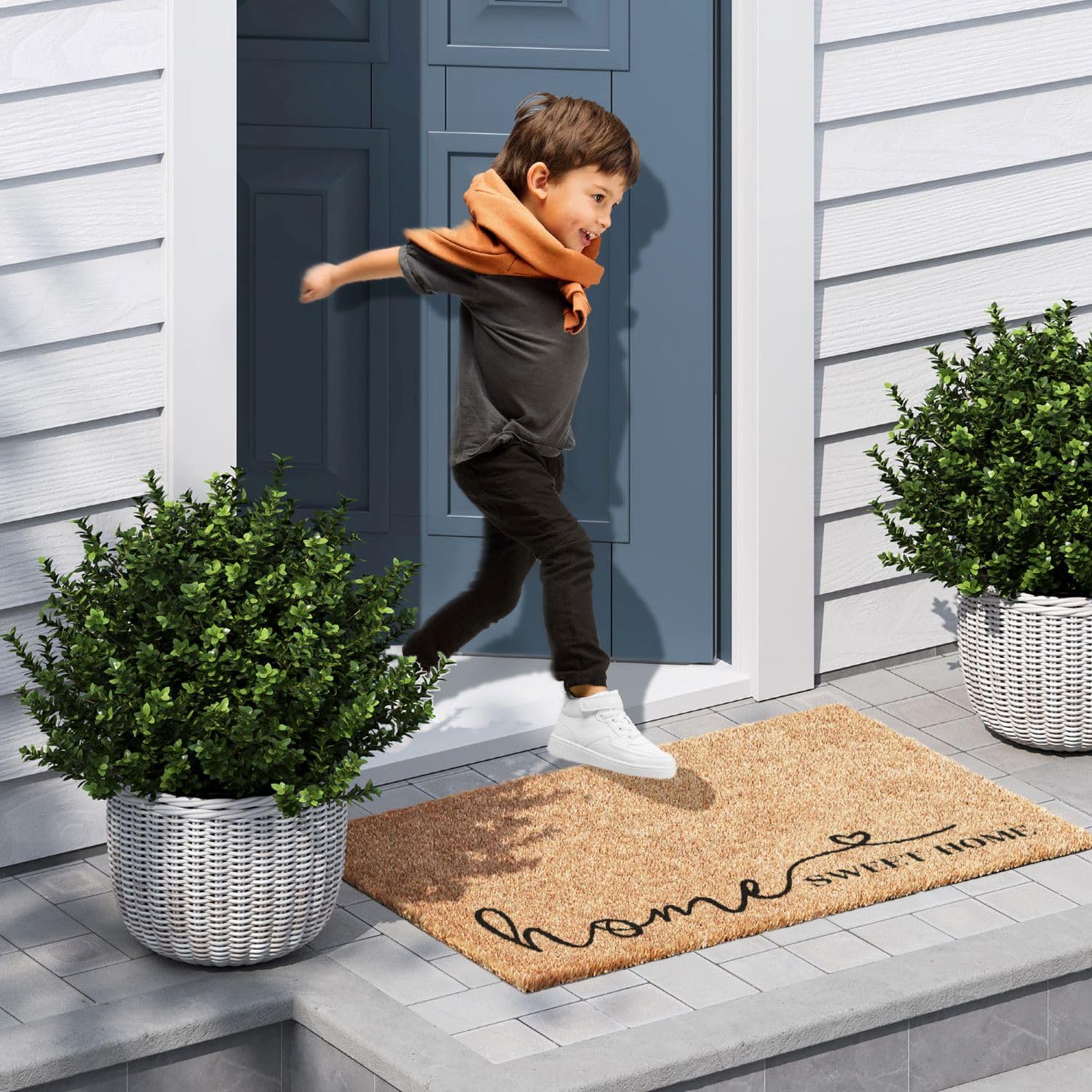 Barnyard Designs Home Sweet Home Doormat packaging