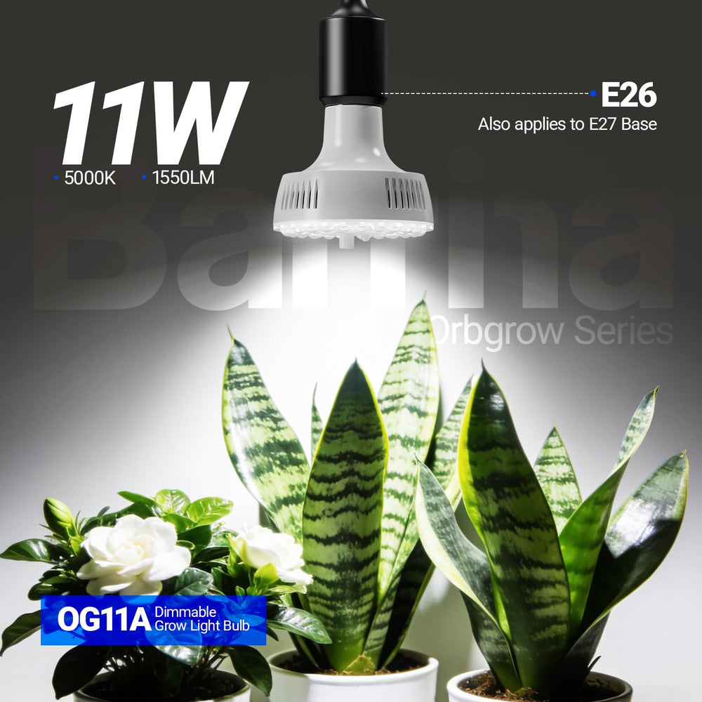 Barrina Grow Light Bulb with integrated dimming panel