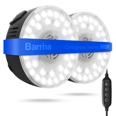 Barrina Puck Grow Light 18W front view with black cover