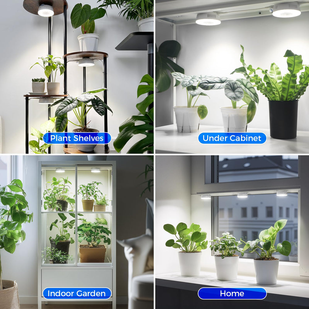 Barrina Puck Grow Light OG09 side view showing compact design
