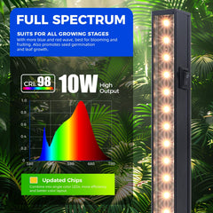 Barrina T5 Grow Light 2ft power cord with switch