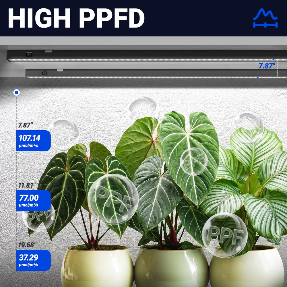 Barrina T5 Grow Lights magnetic design feature
