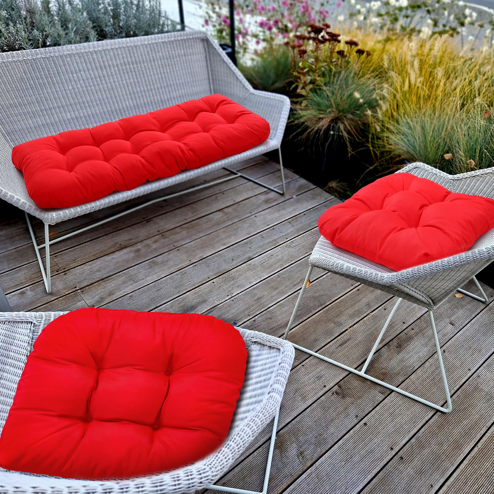 Barydat cushion set packaged in vacuum seal for shipping