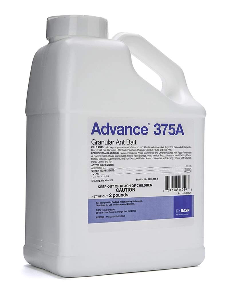 BASF Advance 375A Granular Ant Bait 2 lb bottle with label