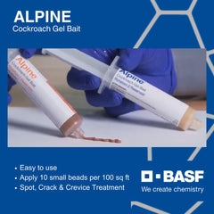 BASF Alpine Rotation 2 Cockroach Gel Bait packaging side view