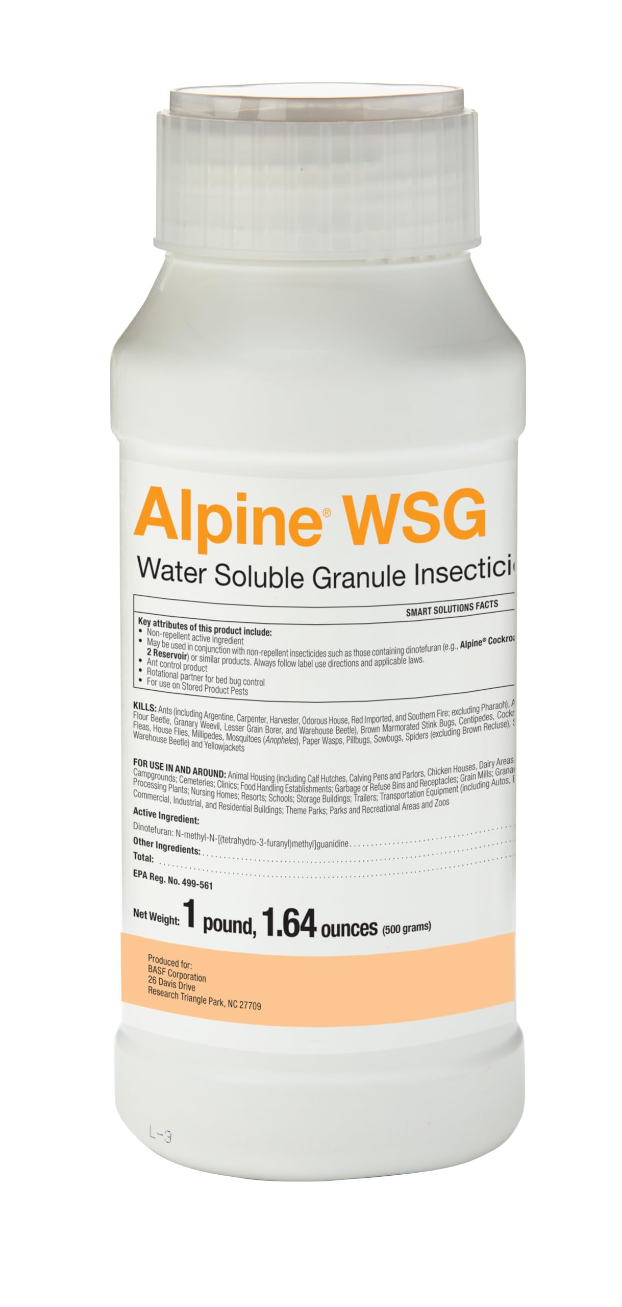 BASF Alpine WSG 500g jar front view