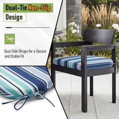 Basic Beyond Outdoor Chair Cushions on patio chairs