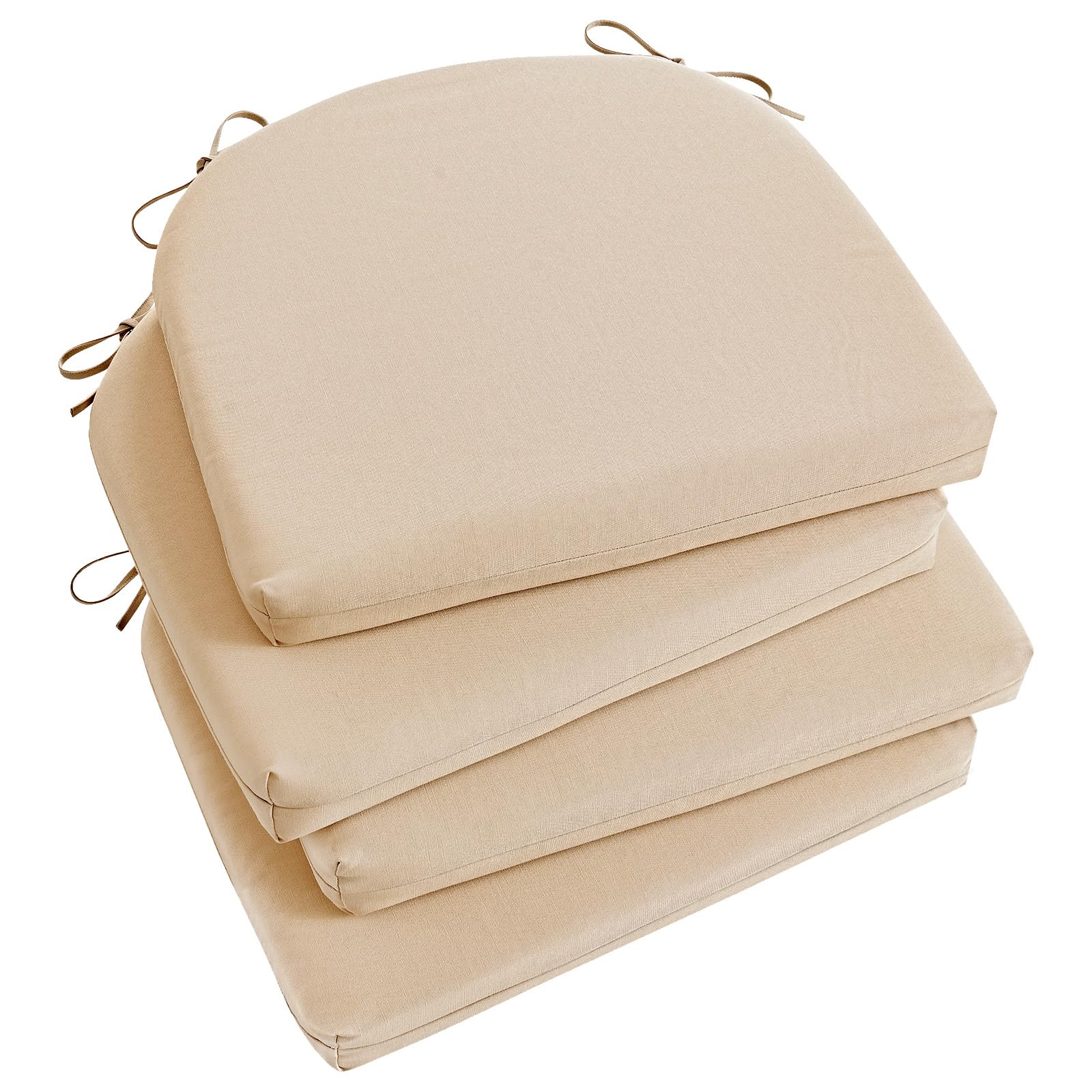 Basic Beyond Outdoor Chair Cushions Set of 2 in beige
